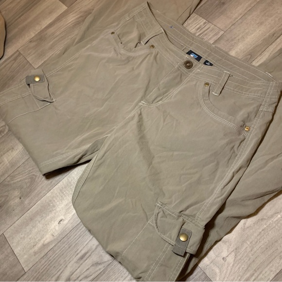 Kuhl Pants Women’s Size 10 Vintage Patina Dye Roll Up Hiking Outdoor Comfy - Picture 3 of 7